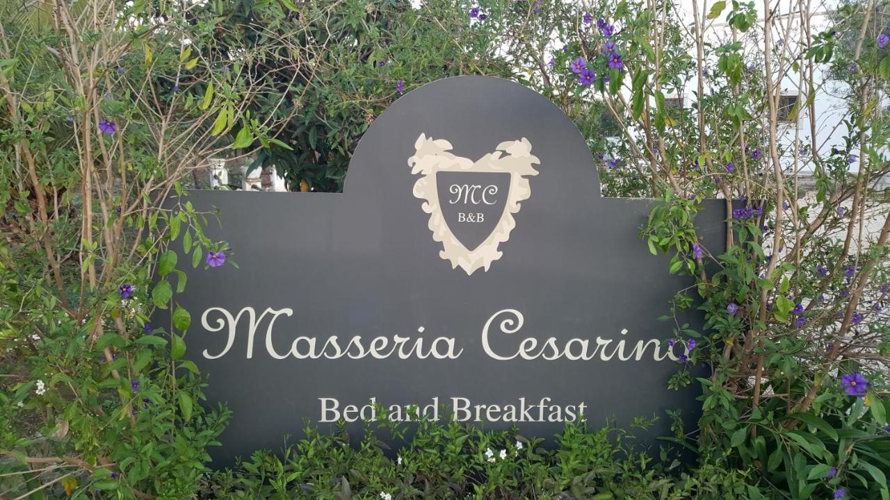Masseria Cesarina B&B Castellana Grotte Eksteriør bilde